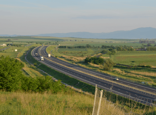 SaveGREEN Aligniament al autostrazii in zona de campie