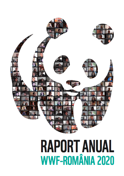 Coperta Raport Anual WWF 2020