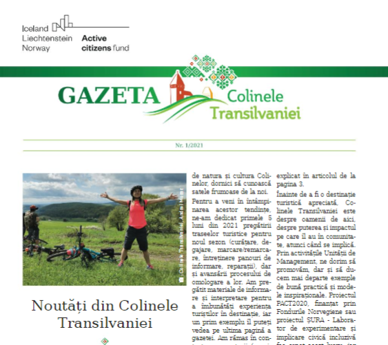 Gazeta Colinele Transilvaniei 2021 Editia 1