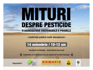 Macheta conferinta „Mituri despre pesticide”_14.11.2023_Bucuresti